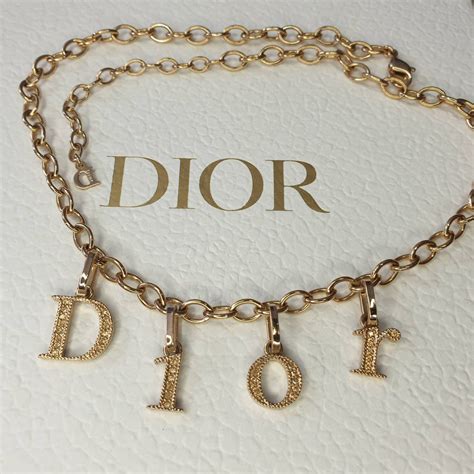 dior kette mit buchstaben|dior code ring.